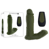 Gender X THE HUNK -  15.2 cm USB Rechargeable Thrusting Vibrator with Remote